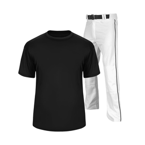 Conjunto de ropa deportiva de talla grande para hombre, uniforme de béisbol transpirable de poliéster 100%, características únicas impresas - Product Image 2