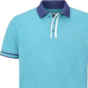 Polo personalizado de algodón para hombre, camisa de manga corta de alta calidad, informal, de verano, 100 - Product Image 6