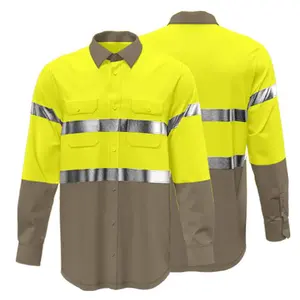 Uniforms & Work Apparel foe employees outdoor wear sublimation and lac made shirts for men in different fabrics.