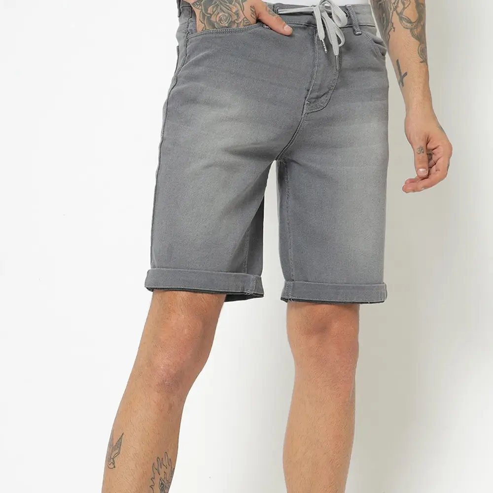 Beste Koop Denim Shorts Voor Mannen Groothandel Aangepaste Nieuwe Ontwerp Unisex Fashion Denim Korte