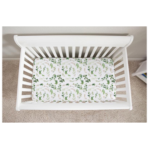 Baby Crib Bedding Sets Baby Girls Crib Sheet from Factory Can Do OEM - Product Image 1