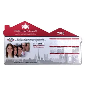 Wholesale Printing Paper Magnetic Photo Frame Photo Frame Fridge Magnet Calendar for Fridge