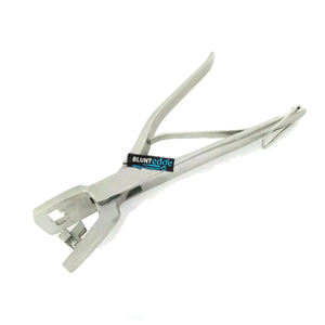 Venta al por mayor de fabricación de calidad superior superventas Oreja Notcher en forma de T Acero inoxidable Cerdo Cabra Cordero Oveja Identificación Veterinaria - Product Image 3