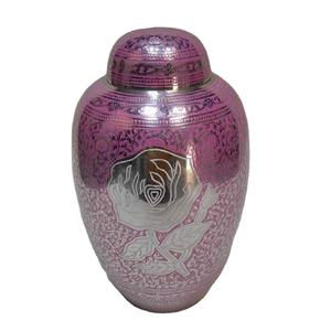 โกศบรรจุอัฐิทองเหลืองทรงโดมสำหรับผู้ใหญ่ สไตล์อเมริกัน เป็นมิตรกับสิ่งแวดล้อม ทนทาน ตกแต่งศพแบบทันสมัย - Product Image 1