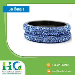Brazalete de laca hecho a mano, Fabricación en la India - Product Image 5