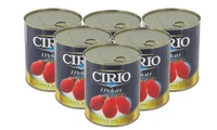 Cirio the Classics 1856 Tomates Pelées Sucrées en Conserve 400g Sans OGM Certifiées Casher et HACCP Recettes Méditerranéennes Fabriquées en Italie