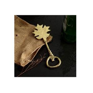 Tire-bouchon décapsuleur vintage en métal en forme de clé, finition dorée, idéal pour la maison et les restaurants, personnalisable avec logo OEM – Meilleures ventes - Product Image 2