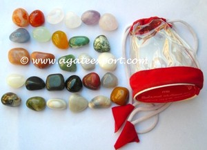 Surtido de piedras caídas en bolsa y piedra semipreciosa exportador - Product Image 2