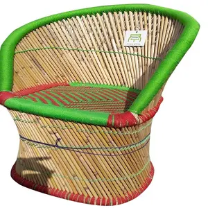 Silla de Bambú Ecológica para Sala de Estar, Recibidor, Jardín, Terraza, Balcón, Estudio, Venta al por Mayor - Product Image 1
