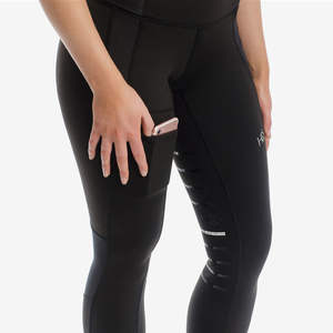 Mallas de montar personalizadas de alta calidad para mujer, pantalones de 4 vías, ropa ecuestre elástica, fábrica al por mayor, mallas para montar a caballo - Product Image 1