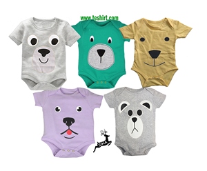 wholesale indian manufacturer Summer romper 100% cotton baby newborn romper online sale tirupur 100% Cotton baby romper set - Product Image 1