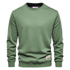 Sweat-shirt à manches longues décontracté en coton pour hommes Streetwear à capuche Impression personnalisée Couleur unie Hiver Teint uni Design Dernier style - Product Image 3