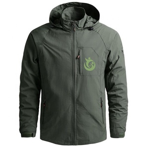 Veste manteau pour homme, veste de randonnée ou de pêche, à capuche, grande taille, haute qualité, offre spéciale, 2022 - Product Image 3