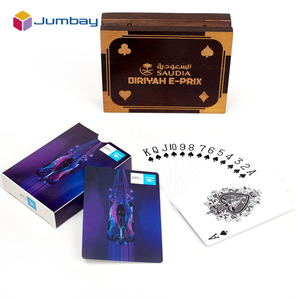 Caja de Madera de Alta Gama Personalizada para Cartas de Póker de Una Sola Baraja, Ideal para Regalos Conmemorativos y Empresariales - Product Image 2