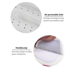 Comfortable Best Left Hand Genuine Leather Golf <b>Gloves</b> with <b>Moisture</b> Wicking Lightweight Full Finger Design-Unisex Sports <b>Gloves</b> - Product Image 5