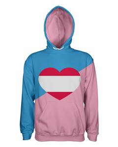 Âge Jouer Fétiche Fierté Drapeau Zip Sweat À Capuche - Product Image 2