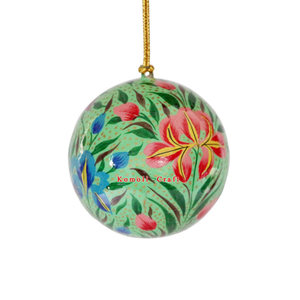 Bola de Navidad India pintada a mano decoración de Adorno - Product Image 4