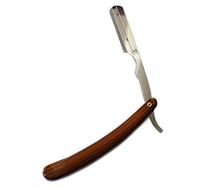Navaja de Afeitar Profesional con Mango de Madera y Hoja de Acero Inoxidable, Herramienta de Barbería para Afeitar la Cara, No Desechable para Hombres de Life Care. - Product Image 5