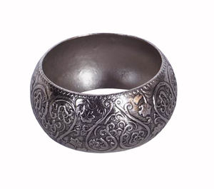 Rond de serviette de concepteur en métal pour la partie caractéristique stockée - Product Image 6