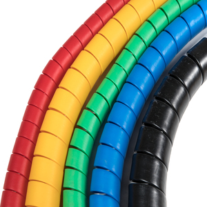 Tuyaux de protection hydrosûrs en caoutchouc, tube en plastique, spirale coloré Flexible protecteur de tuyaux en caoutchouc - Product Image 4