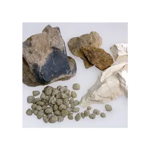 专业经销商优质煅烧AL203 90% 8-5mm铝土矿颗粒价格优惠