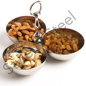 Juego de tazones decorativos de acero inoxidable, juego de cuencos de gran capacidad, para cocina, venta al por mayor - Product Image 1