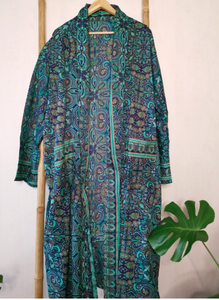 Ladies Silk Boho <b>Kimonos</b> House <b>Beach</b> Robe - Product Image 4