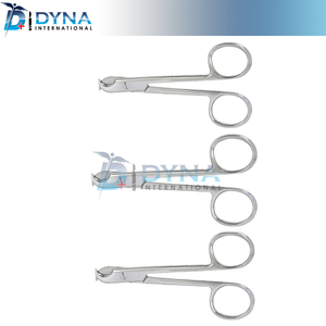 3 White Toenail, Scissors Surgical Veterinary Instruments - Product Image 1