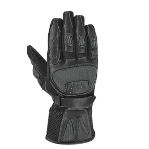 Gants courts de moto en cuir,, pour motocyclette, nouvelle collection - Product Image 1