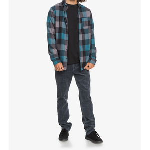 เสื้อเชิ้ตแขนยาวลายหมากรุก,เสื้อลำลองสำหรับผู้ชายแบบติดกระดุม - Product Image 4