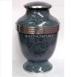New Modern Three Band Adult Urn for Human Ashes Available on Beautiful Shades and Best Affordable Price Urn for <b>Funeral</b> <b>Supplies</b> - Product Image 2