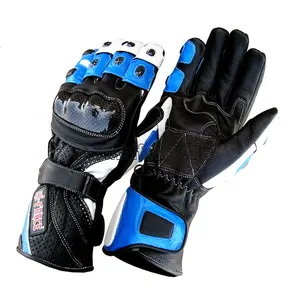 Atmungsaktive Voll finger Neue Motorrad handschuhe Outdoor-Sport Harts chale Four Seasons Bike Racing Handschuhe