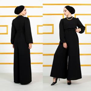 Nouvelle saison robes modestes islamiques pour femmes Abaya caftan tunique Kimono Hijab soie Dubaï arabe ethnique turc qualité inspiré musulman - Product Image 2