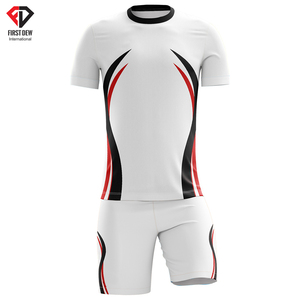 Conjunto de uniforme de fútbol para hombre, ropa deportiva de cuello redondo, transpirable, personalizado, alta calidad, nuevo diseño, gran oferta, Verano - Product Image 3