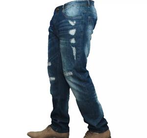 Men's Ripped Skinny Jeans 60% Cotton 28% Polyester 10% Viscose 2% Spandex Casual Denim Custom Funky Men Denim made in Bangladesh - Product Image 2