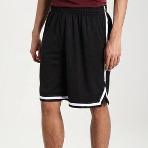 Short en maille personnalisé pour hommes pour les sports d'été High Street Style Athletic Running Gym Shorts Side Color Trim Inner Pockets - Product Image 1