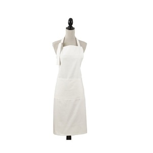 Indian manufacture checked red black <b>white</b> <b>apron</b> 100% Organic Cotton GOTS Certified - Product Image 2