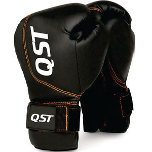 Guantes de combate de boxeo profesionales al por mayor diseño personalizado original de cuero PU con empuñaduras acepta logotipo personal OEM - Product Image 3