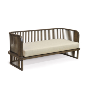 Sofá Tapizado Rayyan con Estructura de Madera, 3 Plazas, Diseño Moderno, Muebles para Sala de Estar, Dormitorio, Hogar y Hotel - Product Image 1