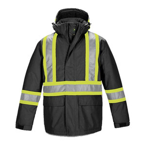 Warning Safety Vest Reflective <b>Jacket</b> Vest for Roadway <b>Workers</b> - Product Image 2