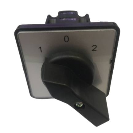 1-0-2 Changeover Rotary Switch for Selector Functions