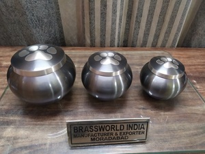 High Quality Brass Pet Cremation Urn Premium Funeral Supplies - Product Image 5