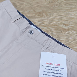 Pantalon pour hommes, nouveau, tenue de bureau, fermeture éclair, boutons, pantalon Long décontracté, fabriqué au Vietnam, été - Product Image 4