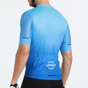 Uniforme de Ciclismo de manga corta con logotipo personalizado, venta al por mayor - Product Image 3