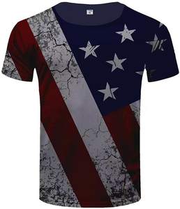 Vente en gros de t-shirt sport pour hommes, impression de logo personnalisé, séchage rapide, méthode d'impression numérique par transfert de chaleur en polyester 100% - Product Image 1