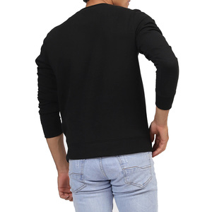 Venta caliente de diseño personalizado Slim Fit Fleece Unisex pulóver sudadera al por mayor profesional en blanco liso invierno impresión Digital - Product Image 3