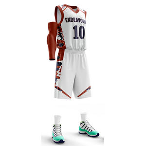 ชุดบาสเกตบอล,ชุดบาสเก็ตบอลพิมพ์ลายแบบระเหิด - Product Image 5