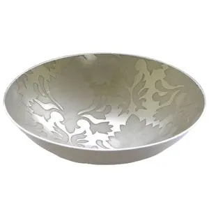 Handicrafts Stainless Steel Food Serving Bowl Kitchenware Utensils Soup and Noddle Feeding Modern Bowl Hot Selling