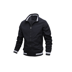 Men's <b>Slim</b> <b>Fit</b> High Street Winter Baseball <b>Jacket</b> with Zipper Fashion Casual Outwear Featuring Pakistan Letter Pattern - Product Image 2