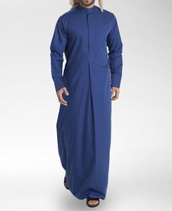 Comprar hombres musulmanes Thobe personalizado Daffah venta al por mayor Thobes ropa musulmana tradicional hombres Thobe - Product Image 2